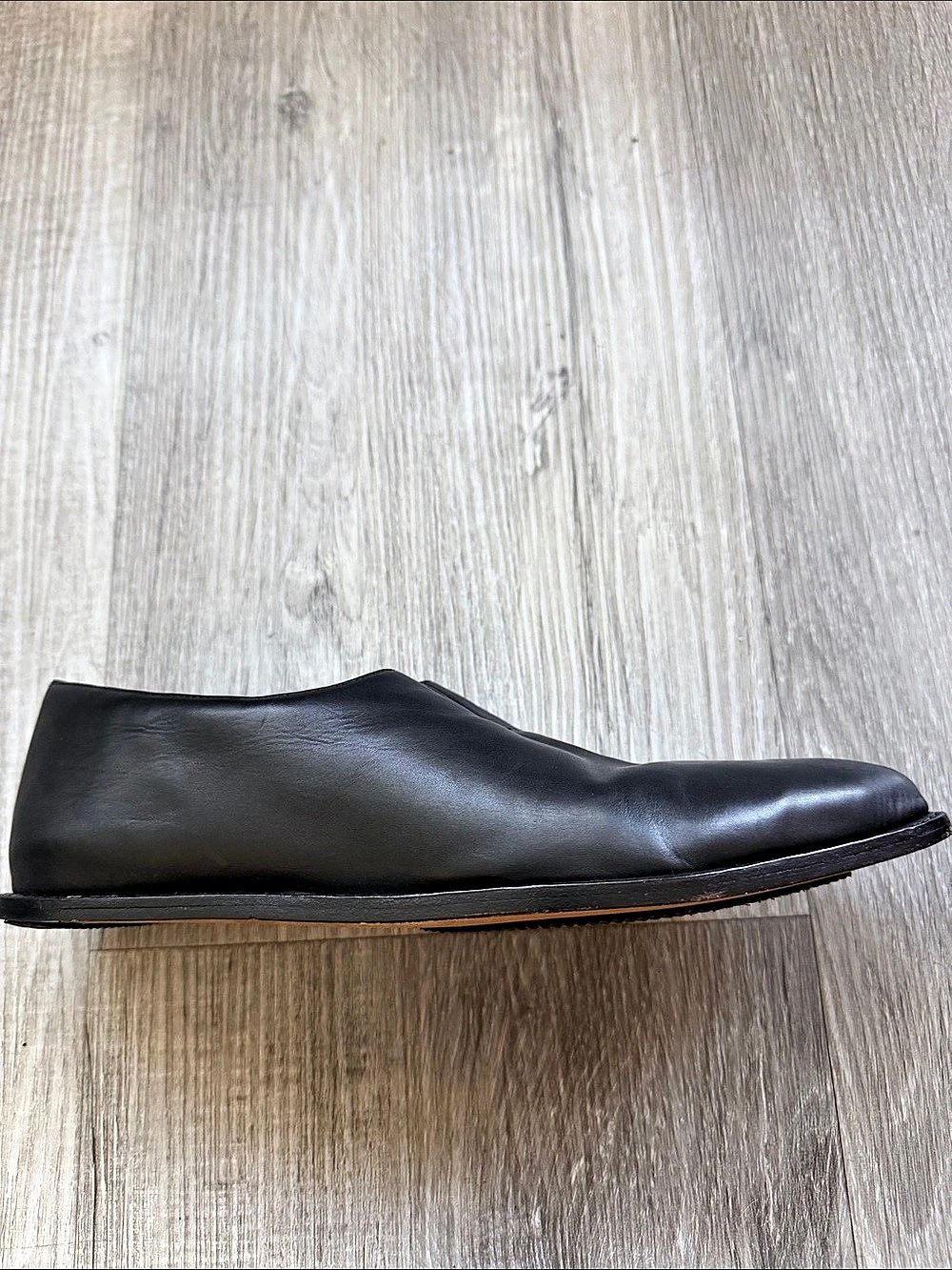 Vince Darlington Flat Leather Slip-On Loafers Brown US 7 - Picture 3 of 8